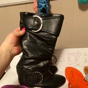 Boots, Shoes, sandals and flip flops